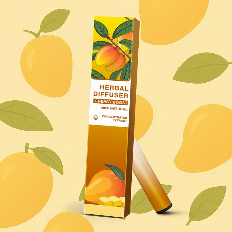 Watermelon Mint Lavender Extracts for Lung Detoxification & Oral Air Freshening Herbal Diffusion Pen Relaxation Stick Solution